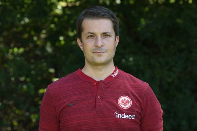 26 07 2018 xjhx Football 1 Bundesliga Eintracht Frankfurt Photo Call Season 2018 2019 1 BL PortraÌttermin Sebastian Zelichowski Head of Analysis Sport Technology Frankfurt am Main