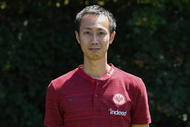 26 07 2018 xjhx Soccer 1 Bundesliga Eintracht Frankfurt Photo-op season 2018 2019 1 BL PortraÌttermin Koichi Kurokawa Member of the medical department Eintracht Frankfurt Frankfurt am Main