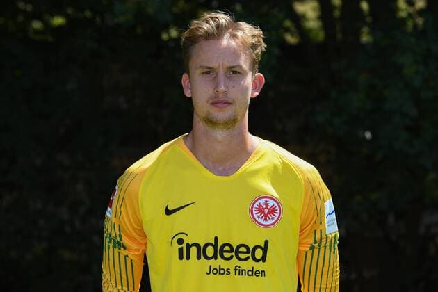 26 07 2018 xjhx Football 1 Bundesliga Eintracht Frankfurt Photo contest season 2018 2019 1 BL PortraÌttermin Frederik Roennow Eintracht Frankfurt Frankfurt am Main