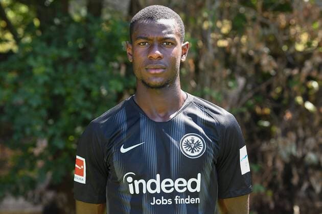 26 07 2018 xjhx Football 1 Bundesliga Eintracht Frankfurt Photo contest season 2018 2019 1 BL PortraÌttermin Evan Ndicka N Dicka N Dicka Eintracht Frankfurt Frankfurt am Main