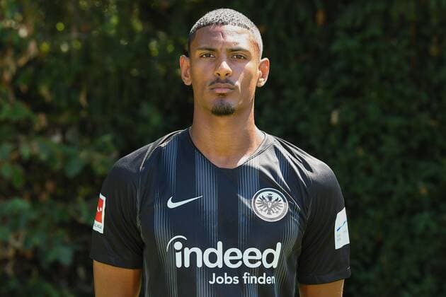 26 07 2018 xjhx Football 1 Bundesliga Eintracht Frankfurt Photo candidacy Season 2018 2019 1 BL PortraÌttermin Sebastien Haller Eintracht Frankfurt Frankfurt am Main