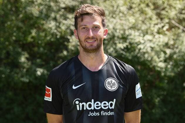 26 07 2018 xjhx Football 1 Bundesliga Eintracht Frankfurt Photo contest season 2018 2019 1 BL PortraÌttermin David Abraham Eintracht Frankfurt Frankfurt am Main