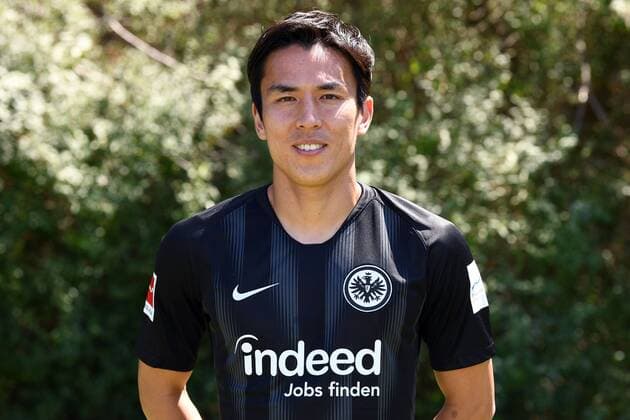 26 07 2018 xjhx Football 1 Bundesliga Eintracht Frankfurt Photo contest season 2018 2019 1 BL PortraÌttermin Makoto Hasebe Eintracht Frankfurt Frankfurt am Main