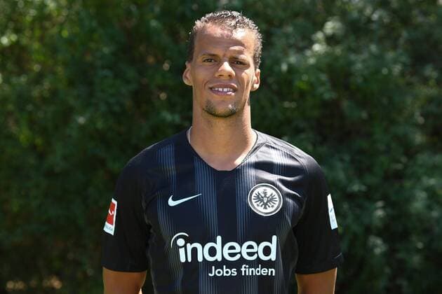 26 07 2018 xjhx Football 1 Bundesliga Eintracht Frankfurt Photo contest season 2018 2019 1 BL PortraÌttermin Timothy Chandler Eintracht Frankfurt Frankfurt am Main