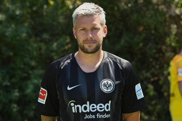 26 07 2018 xjhx Football 1 Bundesliga Eintracht Frankfurt Photo contest season 2018 2019 1 BL PortraÌttermin Marco Russ Eintracht Frankfurt Frankfurt am Main