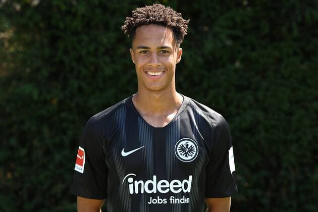 26 07 2018 xjhx Football 1 Bundesliga Eintracht Frankfurt Photo contest season 2018 2019 1 BL PortraÌttermin Deji Beyreuther Eintracht Frankfurt Frankfurt am Main