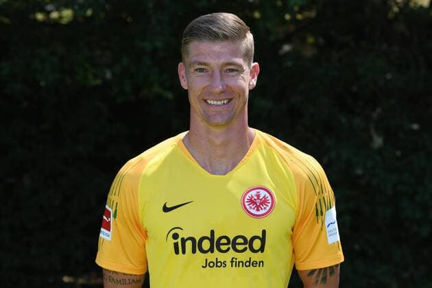 26 07 2018 xjhx Football 1 Bundesliga Eintracht Frankfurt Photo contest season 2018 2019 1 BL PortraÌttermin Jan Zimmermann Eintracht Frankfurt Frankfurt am Main