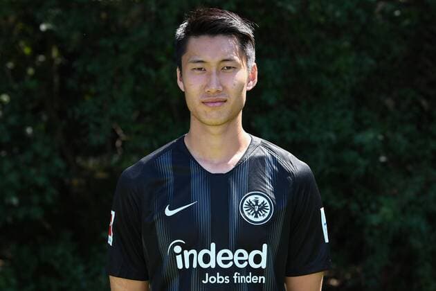 26 07 2018 xjhx Football 1 Bundesliga Eintracht Frankfurt Photo contest season 2018 2019 1 BL PortraÌttermin Daichi Kamada Eintracht Frankfurt Frankfurt am Main