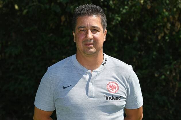26 07 2018 xjhx Soccer 1 Bundesliga Eintracht Frankfurt Photo candidacy Season 2018 2019 1 BL PortraÌttermin Co Coach Christian Peintinger Eintracht Frankfurt Frankfurt am Main