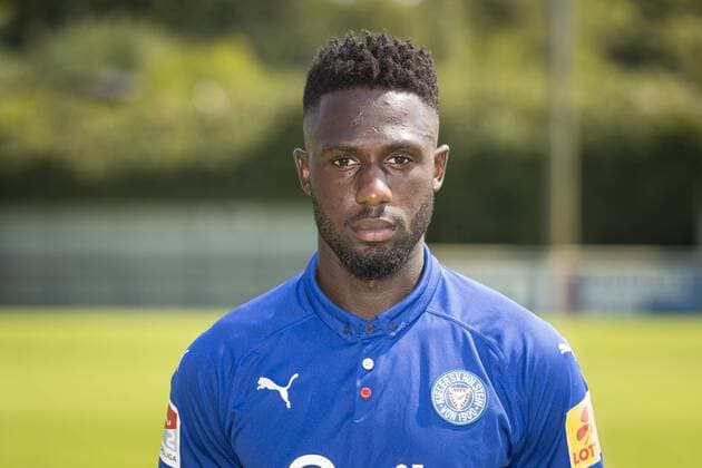 Kingsley Schindler KSV Holstein Kiel 2 BL PortraÌttermin 2018 2019 Kiel Schleswig Holstein Germany CITTI FOOTBALL PARK Copyright: xAgentur54GradFelixxKoenigx