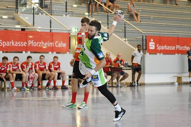 HSG Wetzlar at an attack Sparkassen Cup Altensteig TSV Altensteig vs HSG Wetzlar Handball 27 07 2018 Sparkassen Cup Altensteig TSV Altensteig vs HSG Wetzlar Handball 27 07 2018 Altensteig Copyright: xEIBNER Florian_Schustx EP_SCHUST