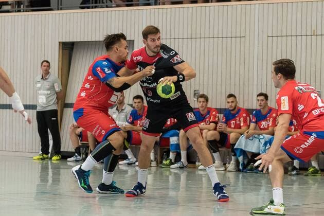 24 Bundesliga 1 Bundesliga 18 19 GER 27 07 2018 HBW Balingen Weilstetten vs HC Erlangen 24 Sparkassen Cup Handballl DKB Men 2 Bundesliga 1 Bundesliga Season 18 19 GER 27 07 2018 Altensteig Copyright: xEIBNER WolfgangxFrankx EP_WFK