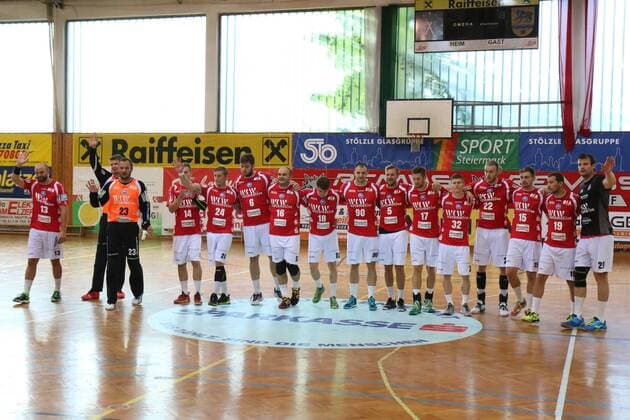 Bergisch HC Christopher Rudeck 1 TW Bergischer HC Bastian Rutschmann 23 Bergisch HC Maciej Majdzinski 14 Bergischer HC Linus Arnesson 24 Bergischer HC Leos Petrovsky 6 Bergischer HC Rafael Baena Gonzalez 16 Bergischer HC Yannick Fraatz 18 Bergisch HC Bogdan Andrei Criciotoiu 90 Bergischer HC Daniel Fontaine 17 Bergischer HC Daniel Fontaine 17 Bergischer HC Jeffrey Boomhouwer 32 Bergischer HC Fabian Gutbrod 22 Bergischer HC Milan Kotrc 15 Bergischer HC Tomas Babak 19 Bergischer HC and Csaba Szücs 20 Bergischer HC HSG REMUS Bärnbach Köflach vs Bergischer HC Handball Test match 1 Bundesliga 27 07 18 Köflach Lipizanerheimat Austria Sporthalle Bärnbach Copyright: xdnet_thex