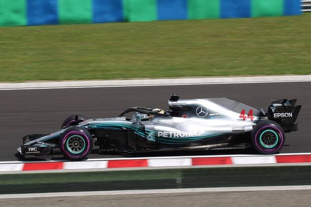 Photo4 LaPresse 28 07 2018 Budapest, Hungary Grand Prix Formula One Hungary 2018 In the pic: Lewis Hamilton (GBR) Mercedes AMG F1 W09  Copyright: xPhoto4 LaPressex