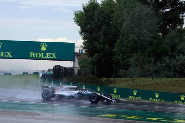 FORMULA 1 - Hungarian GP BUDAPEST,HUNGARY,28.JUL.18 - MOTORSPORTS, FORMULA 1 - Grand Prix of Hungary, Hungaroring, practice and qualifying. Image shows Lewis Hamilton (GBR Mercedes GP). GEPAxpictures xFritzxMueller