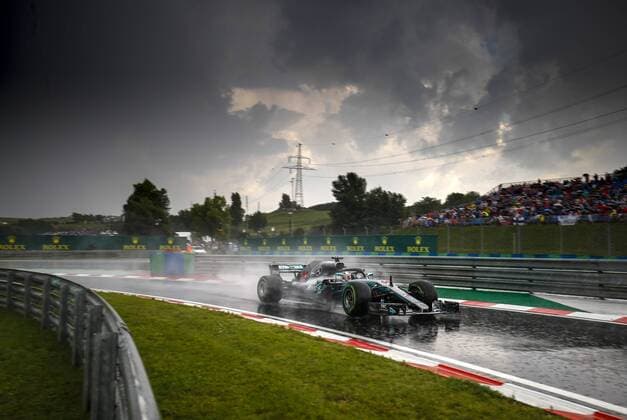 Motorsports: FIA Formula One World Championship WM Weltmeisterschaft 2018, Grand Prix of Hungary, 44 Lewis Hamilton (GBR, Mercedes AMG Petronas Motorsport), Budapest Hungary