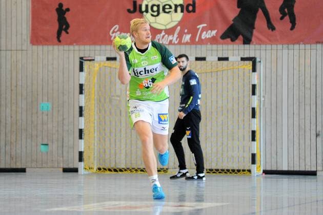 Anton Lindskog HSG Wetzlar 66 handball men preparation tournament 54 Sparkassen Cup Altensteig play for final 29 07 2018 Photo TBaur Eibner FrischAuf Goeppingen vs HSG Wetzlar Esslingen Copyright: xEIBNER TobiasxBaurx EP_TBR