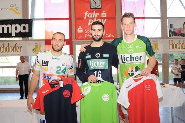 li Best Goalkeeper Marcel Schiller FrischAuf Goeppingen 24 mi Best goalie Tibor Ivanisevic HSG Wetzlar 16 in goal Best player Lenny Rubin HSG Wetzlar 44 Handball men Preparation tournament 54 Sparkassen Cup Altensteig Game for final 29 07 2018 Photo TBaur Eibner FrischAuf Goeppingen vs HSG Wetzlar Esslingen Copyright: xEIBNER TobiasxBaurx EP_TBR
