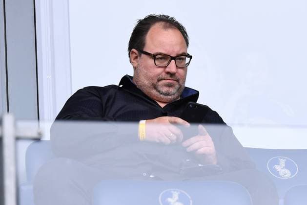 Football 3 League 1 Gameday KFC Uerdingen SpVgg Unterhaching on 29 07 2018 in the Schauinsland Travel Arena in Duisburg Mikhail Ponomarev President Uerdingen xRx