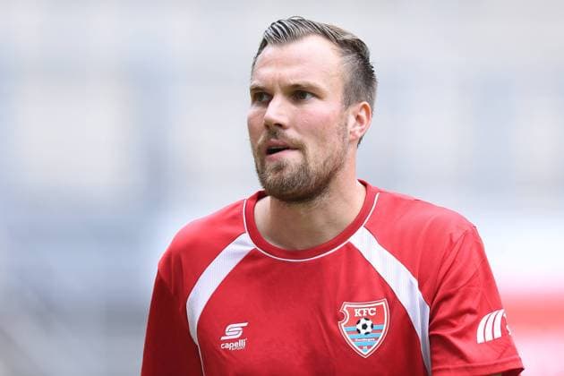Soccer 3 League 1 Gameday KFC Uerdingen SpVgg Unterhaching on 29 07 2018 in the Schauinsland Travel Arena in Duisburg Kevin Grosskreutz Uerdingen xRx