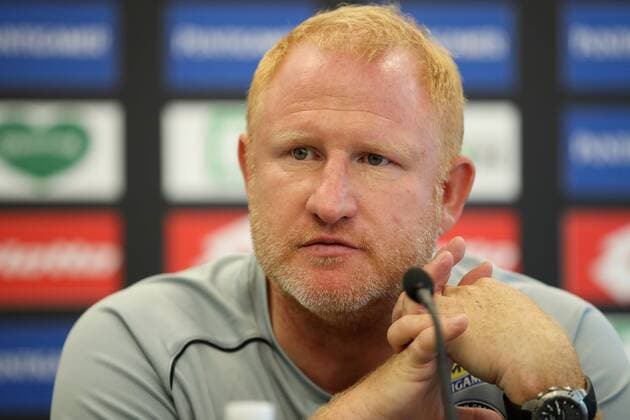 SOCCER - UEFA CL quali, Ajax vs Sturm GRAZ,AUSTRIA,31.JUL.18 - SOCCER - UEFA Champions League qualification, SK Sturm Graz vs AFC Ajax Amsterdam, preview, press conference PK Pressekonferenz Sturm. Image shows head coach Heiko Vogel (Sturm). GEPAxpictures xChristianxWalgram
