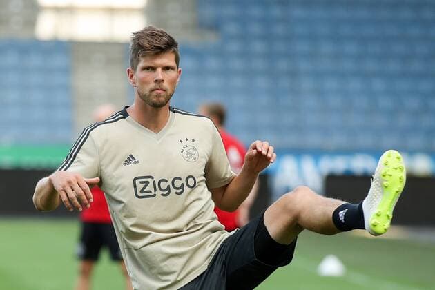 SOCCER - UEFA CL quali, Ajax vs Sturm GRAZ,AUSTRIA,31.JUL.18 - SOCCER - UEFA Champions League qualification, SK Sturm Graz vs AFC Ajax Amsterdam, preview, training Ajax. Image shows Klaas Jan Huntelaar (Ajax). GEPAxpictures xChristianxWalgram