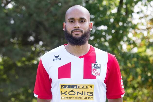 Erfurt 010818 Soccer Regional League FC Rot Weiss Erfurt Portraittermin Francis Adomah