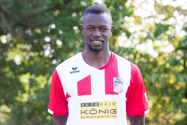 Erfurt 010818 Soccer Regional League FC Rot Weiss Erfurt Portraittermin Mame Mbar Diouf