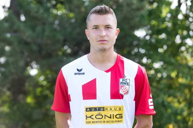 Erfurt 010818 Soccer Regional League FC Rot Weiss Erfurt Portraittermin Team picture picture Daniel Rechberger