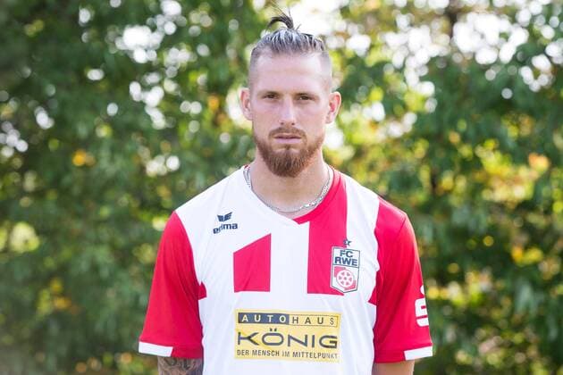 Erfurt 010818 Soccer Regional League FC Rot Weiss Erfurt Portraittermin Pierre Becken