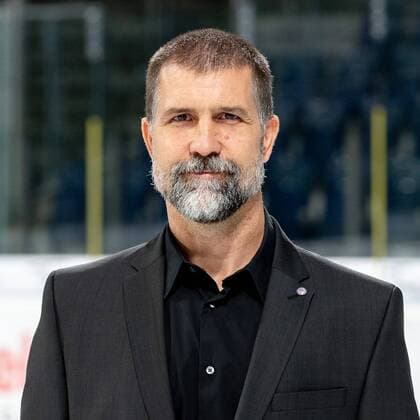 01 08 2018 Ice Hockey Season 2018 2019 DEL Press Date Thomas Sabo Ice Tigers Icetigers Nuremberg Portraits ThHa Martin Jiranek Sports Director Thomas Sabo Ice Tigers Portrait Single image