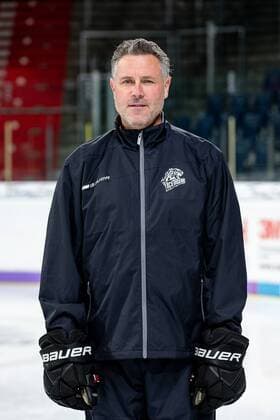 01 08 2018 Ice Hockey Season 2018 2019 DEL Press Date Thomas Sabo Ice Tigers Icetigers Nuremberg Portraits ThHa Mike Flanagan Coach Assistant Coach Thomas Sabo Ice Tigers Portrait Single image