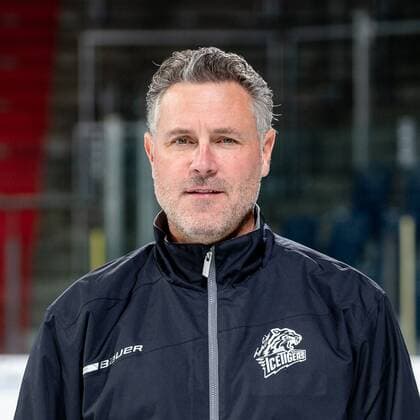 01 08 2018 Ice Hockey Season 2018 2019 DEL Press Date Thomas Sabo Ice Tigers Icetigers Nuremberg Portraits ThHa Mike Flanagan Coach Assistant Coach Thomas Sabo Ice Tigers Portrait Single image