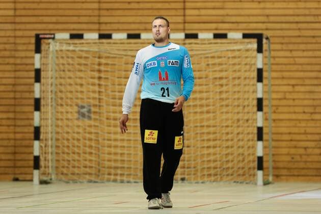 01 08 2018 xtgx handball friendly match SC Magdeburg Japan emspor v Dario Quenstedt Magdeburg 21 cut out single image full body Beetzendorf