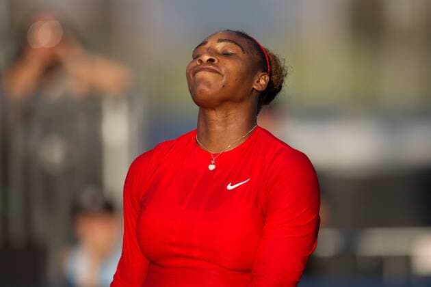 July 31, 2018 - San Jose, CA, USA - San Jose, CALIFORNIA - Tuesday July 31, 2018: Briton Johanna Konta beat Serena Williams 6-1 6-0 at Silicon Valley Classic in San Jose. Serena Williams - ZUMAt139 20180731_zaa_t139_190 Copyright: xCelsoxBayox