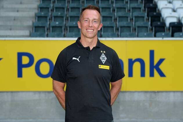 Masseur Adam Szordykowski VfL Borussia Mönchengladbach 1 BL 2018 2019
