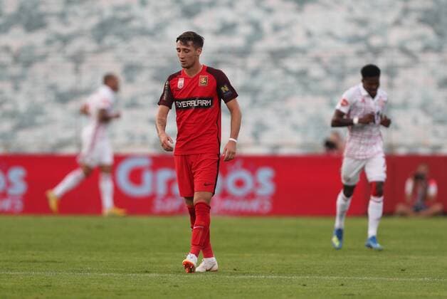 SOCCER - UEFA EL quali, Admira vs Sofia MARIA ENZERSDORF,AUSTRIA,02.AUG.18 - SOCCER - UEFA Europa League qualification, FC Admira Wacker Moedling vs PFK CSKA Sofia. Image shows the disappointment of Marin Jakolis (Admira). GEPAxpictures xChristianxOrt