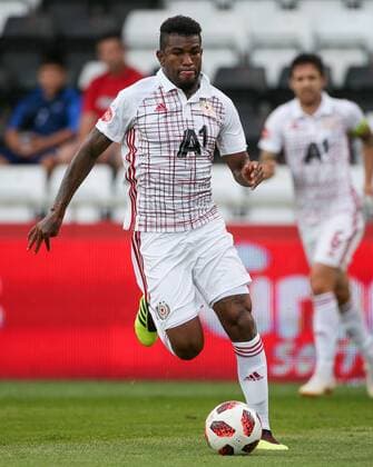 SOCCER - UEFA EL quali, Admira vs Sofia MARIA ENZERSDORF,AUSTRIA,02.AUG.18 - SOCCER - UEFA Europa League qualification, FC Admira Wacker Moedling vs PFK CSKA Sofia. Image shows Geferson (Sofia). GEPAxpictures xMarioxKneisl