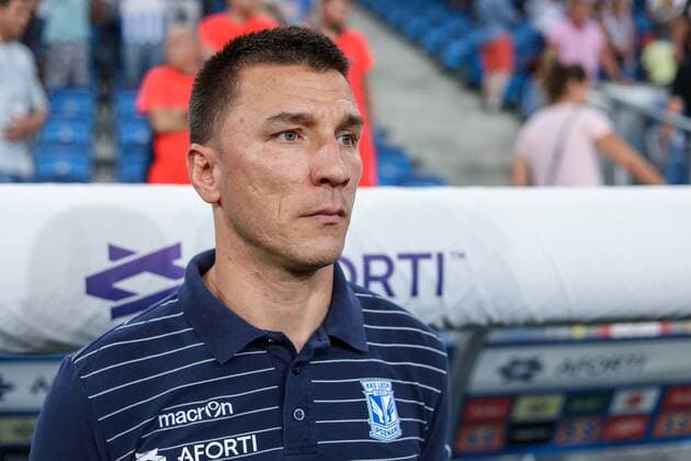 2018.08.02 Poznan Pilka nozna II runda kwalifikacji Liga Europy Lech Poznan - FC Szachtior Soligorsk N z trener Ivan Djurdjevic Foto Pawel Jaskolka PressFocus NEWSPIX.PL 2018.08.02 Poznan Football UEFA Europa League II qualifying round Lech Poznan - FC Shakhtyor Soligorsk Credit: Pawel Jaskolka PressFocus --- Newspix.pl  20180802_PF_PJ001