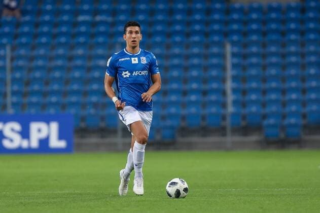 2018.08.02 Poznan Pilka nozna II runda kwalifikacji Liga Europy Lech Poznan - FC Szachtior Soligorsk N z Vernon De Marco Foto Pawel Jaskolka PressFocus NEWSPIX.PL 2018.08.02 Poznan Football UEFA Europa League II qualifying round Lech Poznan - FC Shakhtyor Soligorsk Credit: Pawel Jaskolka PressFocus --- Newspix.pl  20180802_PF_PJ003