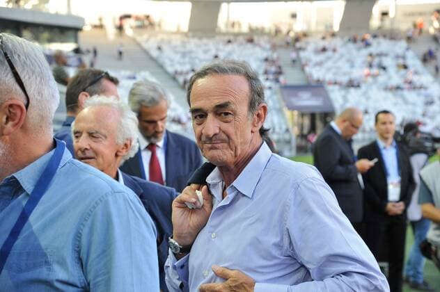 Jean Louis Triaud (gir) FOOTBALL : Bordeaux vs Ventspils - 2eme Tour Qualification Europa League - Bordeaux - 02 08 2018 ThierryBreton Panoramic 