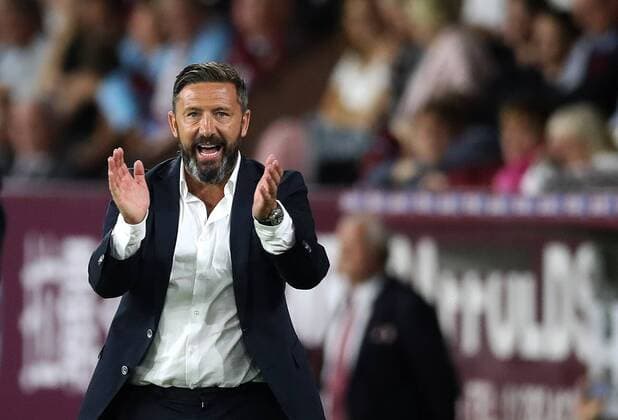 Football - 2018 2019 Europa League - Second Qualifying Round, Second Leg: Burnley (1) vs. Aberdeen (1). Derek McInnes manager of Aberdeen at Turf Moor. COLORSPORT LYNNE CAMERON 