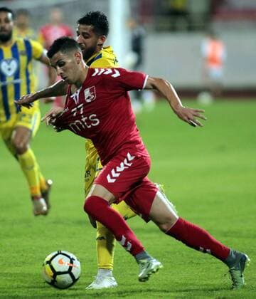 02.08.2018 Nis(Serbia) FK Ranicki Nis-FC Maccabi Tel Aviv Europa League 2nd leg qualifiers men s football Lazar Randjelovic Radnicki Nis : 