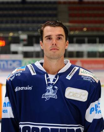 Iserlohn Germany 03 08 2018 DEL Team photo and player portraits Iserlohn Roosters Michael Clarke Iserlohn DeFodi521