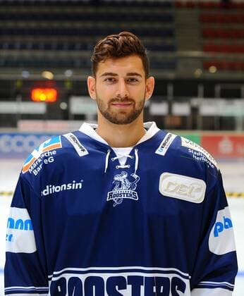 Iserlohn Germany 03 08 2018 DEL Team photo and player portraits Iserlohn Roosters Denis Shevyrin Iserlohn DeFodi521