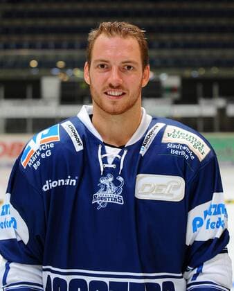 Iserlohn Germany 03 08 2018 DEL Team photo and player portraits Iserlohn Roosters Jake Weidner Iserlohn DeFodi521