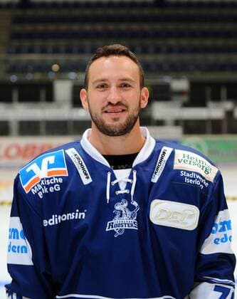 Iserlohn Germany 03 08 2018 DEL Team photo and player portraits Iserlohn Roosters Travis Turnbull Iserlohn DeFodi521