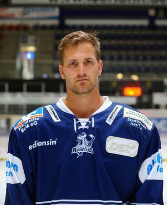 Iserlohn Germany 03 08 2018 DEL Team photo and player portraits Iserlohn Roosters Justin Florek Iserlohn DeFodi521