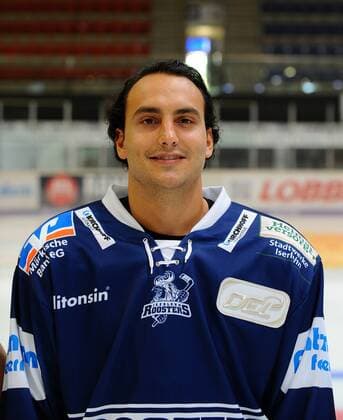Iserlohn Germany 03 08 2018 DEL Team photo and player portraits Iserlohn Roosters Louie Caporusso Iserlohn DeFodi521