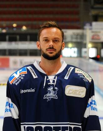 Iserlohn Germany 03 08 2018 DEL Team photo and player portraits Iserlohn Roosters Christopher Fischer Iserlohn DeFodi521